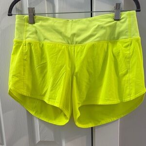 lululemon athletica mid rise speed up shorts